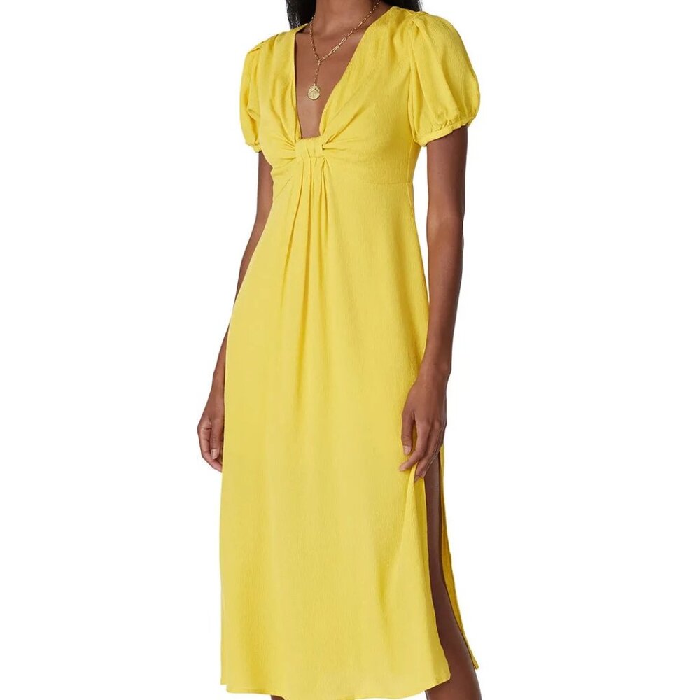 Line & Dot, Yellow Dress, XS